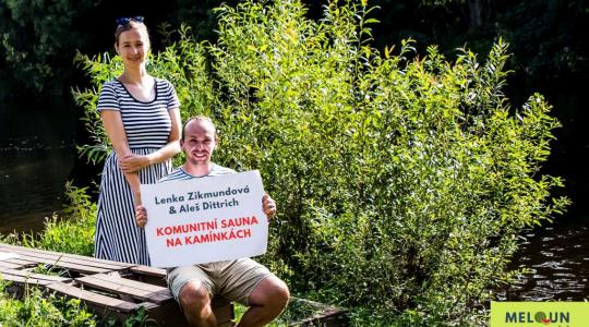 Lenka Zikmundová & Aleš Dittrich: Komunitní sauna Na Kamínkách. Foto: Lucie Velichová