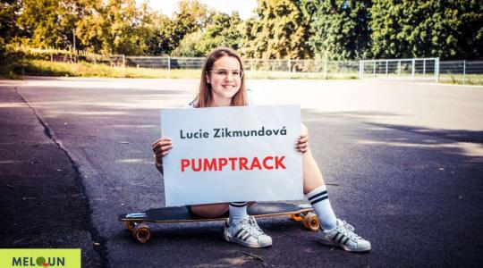 Lucie Zikmundová: Pumptrack. Foto: Lucie Velichová