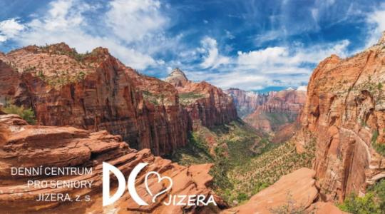 Denní centrum pro seniory Jizera zve na cestovatelské setkání o národních parcích v USA