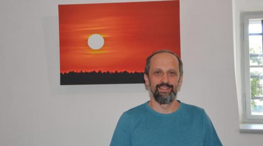 Slunce jako oko draka. Výstava fotografií Pavla Bartka v Dolním Bousově přináší neobyčejný zážitek. Foto: Zdeněk Plešinger