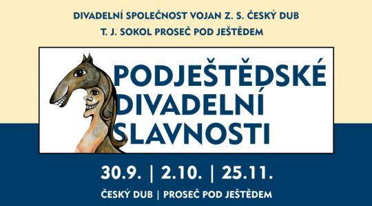 Podještědské divadelní slavnosti v Českém Dubu a v Proseči pod Ještědem se již chystají. Zdroj: DS Vojan