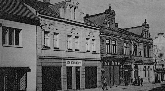Mnichovo Hradiště čp. 78, obchod Jana Švermy (1880–1970)