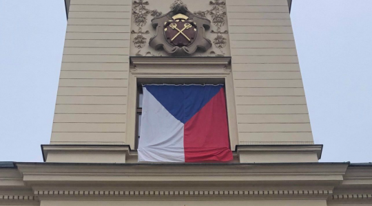 Blíží se 28. říjen: vyvěsíte letos i vy vlajku pro Masaryka? Foto: město Mnichovo Hradiště